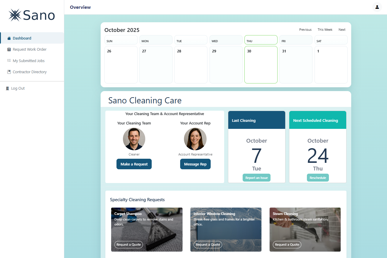 Office Manager Dashboard