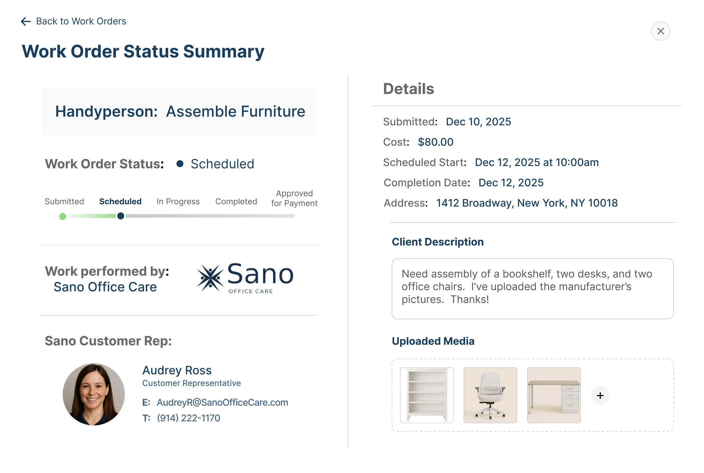 Approve & Schedule preview